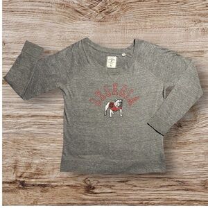 Women's League Collegiate Wear Georgia
Bulldogs Wide Scoop Neck Tee